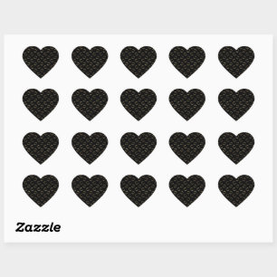 Gouden Halve Maan Sprookje Magie Donkere Nacht Hart Sticker