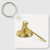 Gouden hamer sleutelhanger (Voorkant)