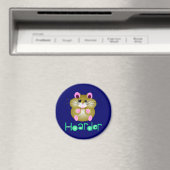 Gouden Hamster - "Hoarder" Magneet (Insitu (Vaatwasser))