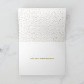 Gouden Hand geletterd Wil je mijn bruidsmeisje zij (Binnen)