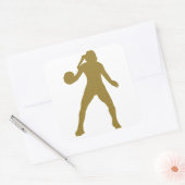 Gouden Handbalster Sticker (Envelop)