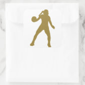 Gouden Handbalster Sticker (Tas)