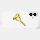 Gouden handbel met houten handvat Case-Mate iPhone case (Achterkant (horizontaal))