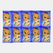 gouden handdoek voor de keuken (Horizontaal)