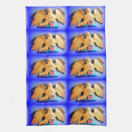 gouden handdoek voor de keuken (Verticaal)