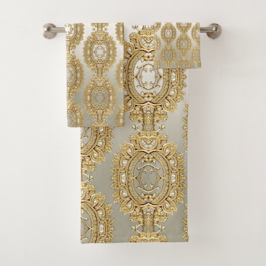 Gouden  handdoekset bad handdoek (Insitu)