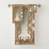 Gouden handdoekset bad handdoek (Insitu)
