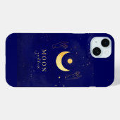 Gouden handen met maangodin Case-Mate iPhone case (Achterkant (horizontaal))