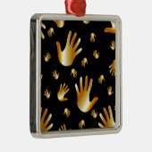 gouden handen metalen ornament (Rechts)