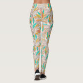 gouden handpalmen leggings (Achterkant)