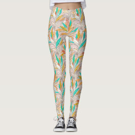 gouden handpalmen leggings