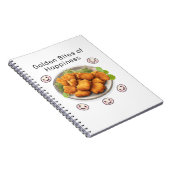 Gouden Hapjes van Geluk Notitieboek (Rechterzijde)
