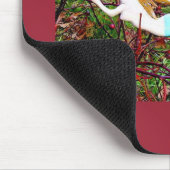 gouden haren rood muismat (Hoek)