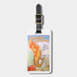 gouden haringhaai bagagelabel