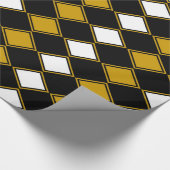 Gouden Harlekijn Cadeaupapier (Hoek)