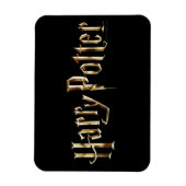 Gouden Harry Potter-logo Magneet (Verticaal)