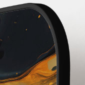 Gouden hars kunst pickleball-paddle pickleball paddle (Links Detail)
