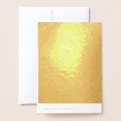 Gouden hart 50e trouwdag mam en pap folie kaarten (Met envelop)