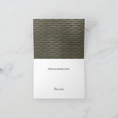 Gouden Hart Dank u kaart (Binnen)