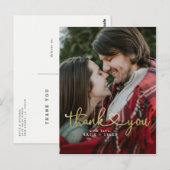 Gouden Hart Dank U Kaarten (Voorkant / Achterkant)