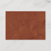 Gouden Hart Diamant Script Trouwwebsite Bordeaux Informatiekaartje (Achterkant)