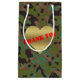 Gouden Hart GI Soldaat Joe Camo Feestviering Klein Cadeauzakje