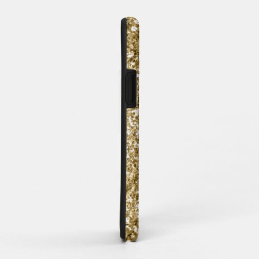 Gouden Hart Glitter Persoonlijk Case-Mate iPhone Case (Achterkant/rechts)