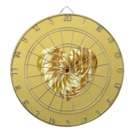Gouden Hart (Gouden Vorm van Liefde) Dartbord