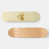 Gouden Hart (Gouden Vorm van Liefde) Persoonlijk Skateboard (Horizontaal)