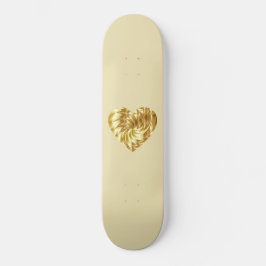 Gouden Hart (Gouden Vorm van Liefde) Persoonlijk Skateboard