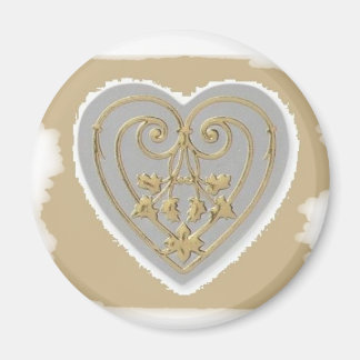 GOUDEN HART HIER 2008 MAGNEET