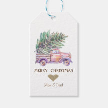 Gouden Hart, Roze Truck Dennsbomen Kerstmis