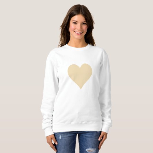 Gouden Hart Sweatshirt (Voorkant volledig)