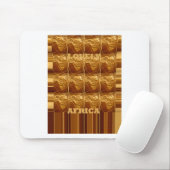 Gouden Hart van Afrika Muismat (Met muis)