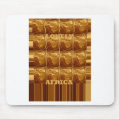 Gouden Hart van Afrika Muismat (Voorkant)