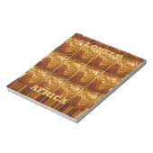 Gouden Hart van Afrika Notitieblok (Linkerzijde)