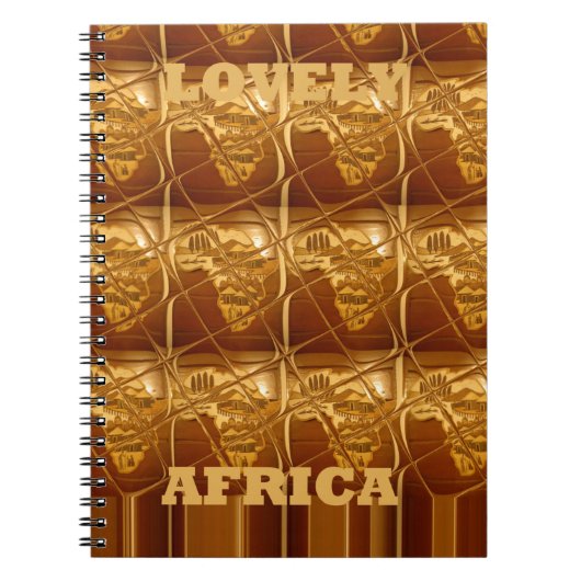 Gouden Hart van Afrika Notitieboek (Voorkant)