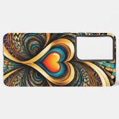 Gouden Hart van Oneindigheid Samsung Galaxy Hoesje (Linkerkant)