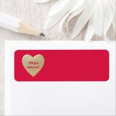 gouden harten etiket (Insitu)