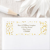 Gouden Harten Etiket (Insitu)