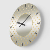 Gouden Harten Muur Klok (Hoek)