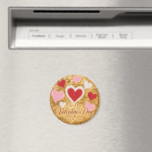 Gouden Hartjes Valentijnslicht Magneet (Insitu (Vaatwasser))