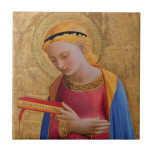  Gouden Heilige Figuur Tegeltje