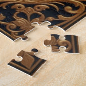 Gouden Heilige Icoon - Jezus Legpuzzel (Zijkant)