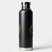 Gouden Heilige Oosterse Draken Medaillon Waterfles (Links)