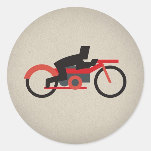 Gouden Helden: Letherhead! Ronde Sticker (Voorkant)