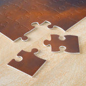 Gouden Hemel met Windmolen Silhouet PUZZEL (Zijkant)