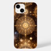 gouden hemelpatroon iPhone-hoes Case-Mate iPhone Case (Achterkant)