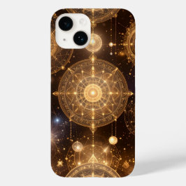  gouden hemelpatroon iPhone-hoes Case-Mate iPhone 14 Hoesje