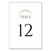 Gouden hemelse bruiloft kaart (Voorkant)